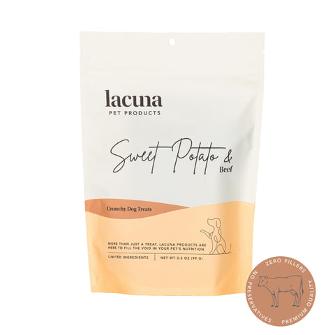 Sweet Potato and Beef Stick Dog Treat