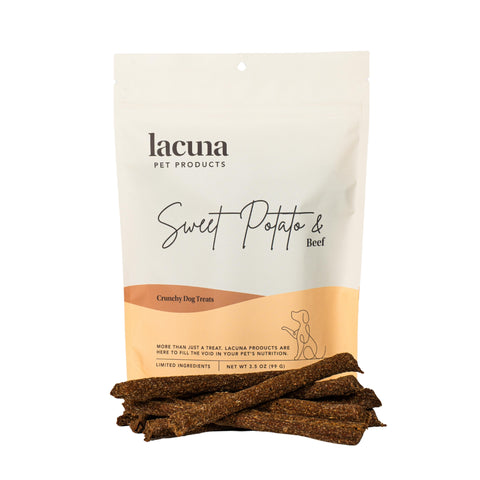 Sweet Potato and Beef Stick Dog Treat