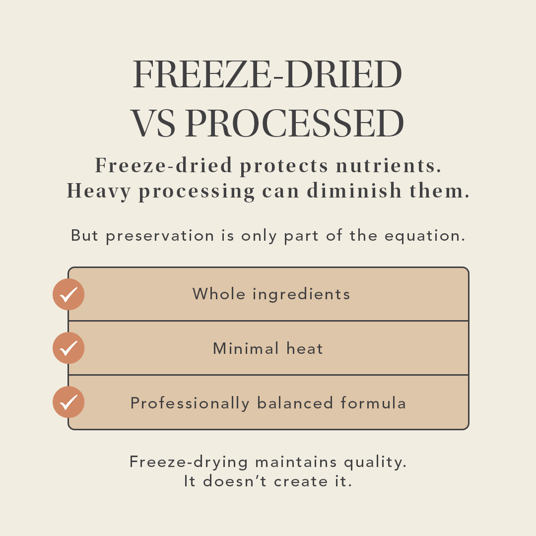 Premium Freeze-Dried Dog Food & Treats for Complete Nutrition