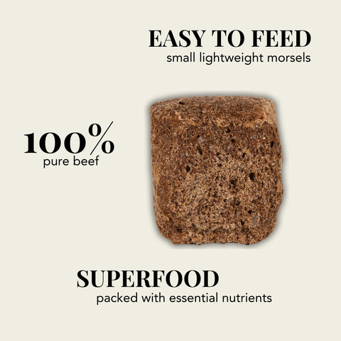 Lacuna pet 100% beef heart dog treats