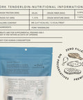 Pork tenderloin nutritional information, 100% human grade pork tenderloin meat